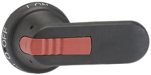 Poignée pistolet ABB pour OT315-400 noir IP65 axe 95mm verrouillable