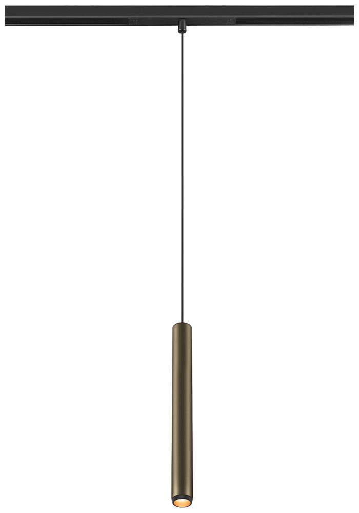LED-Pendelleuchte SLV GRIP S 48V AD 9.8W 530lm 927 DALI Ø30mm Bronze