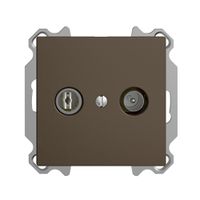 UP-TV-R-Dose EDIZIOdue 11dB coffee Breitbanddose 5…2000MHz, FM