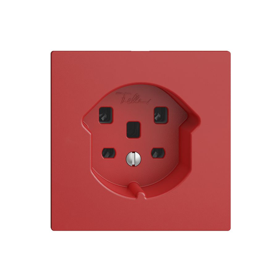 Prise ENC EDIZIOdue T25 16A berry, bornes à vis