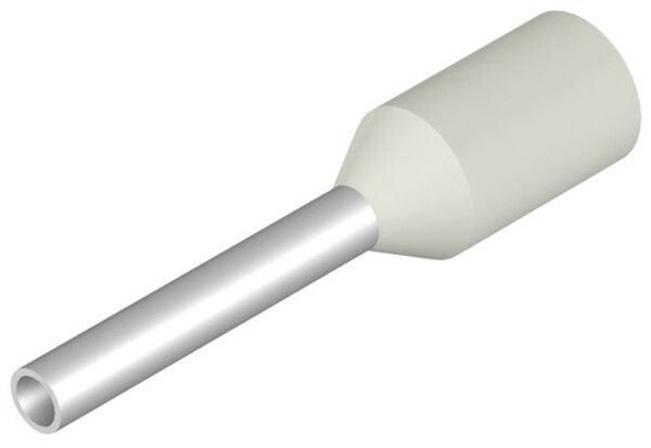 Estremità di cavo Weidmüller H isolata 0.5mm² 8mm bianco DIN borsa multipla