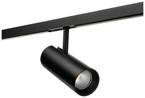 LED-Spot SG Zip Tube Mini 14W 900lm 3000K MB DIM AD1PH Ø59×160mm schwarz
