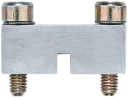 Connexion transversale Weidmüller WQV 95N/120N/2 vissé 2L 27mm 269A gris argenté