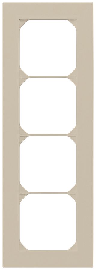 UP-Abdeckrahmen kallysto.pro 4×1 beige 94×274mm