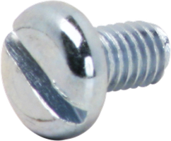 Flachkopfschraube M6×10mm verz.DIN 85A, (Pan-Head)