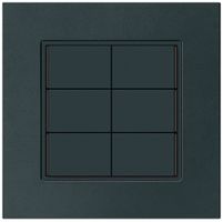 UP-Taster KNX KPR 6×Tasten 6×Betätigungspunkte LED schwarz