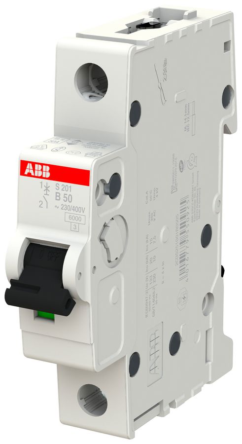 Disjoncteur ABB S201-B50 50A B 6kA