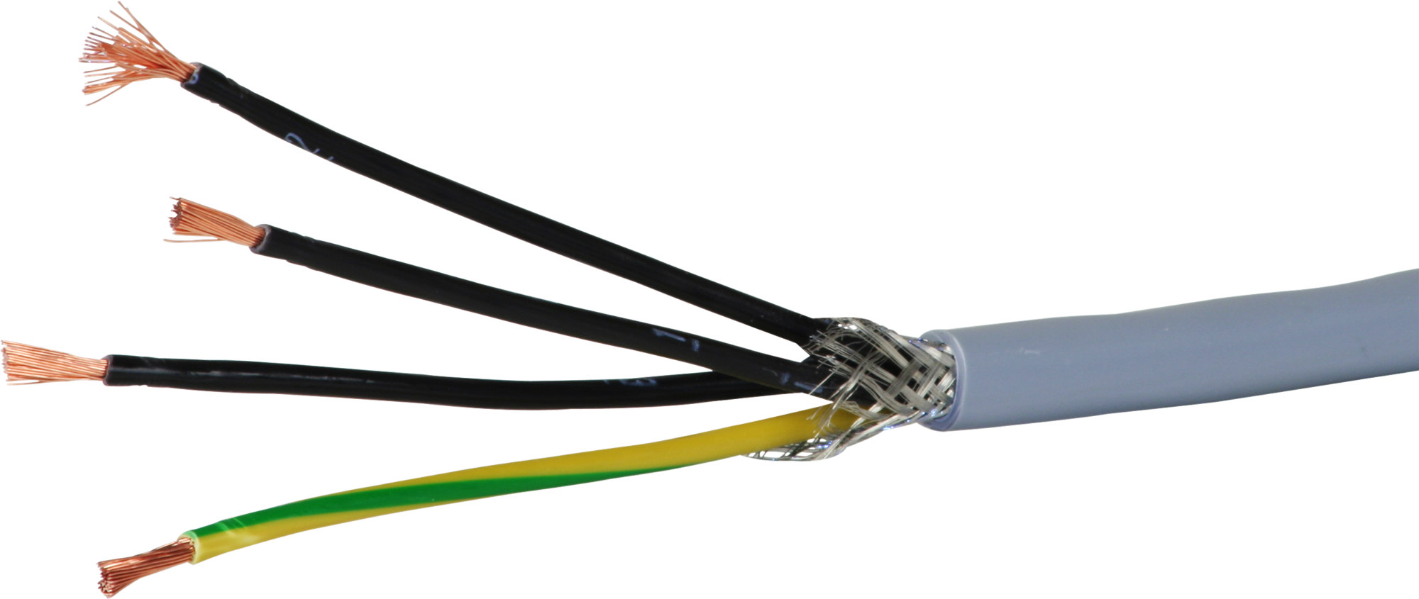 Câble de commande CY 4x2,5mm² num.gr