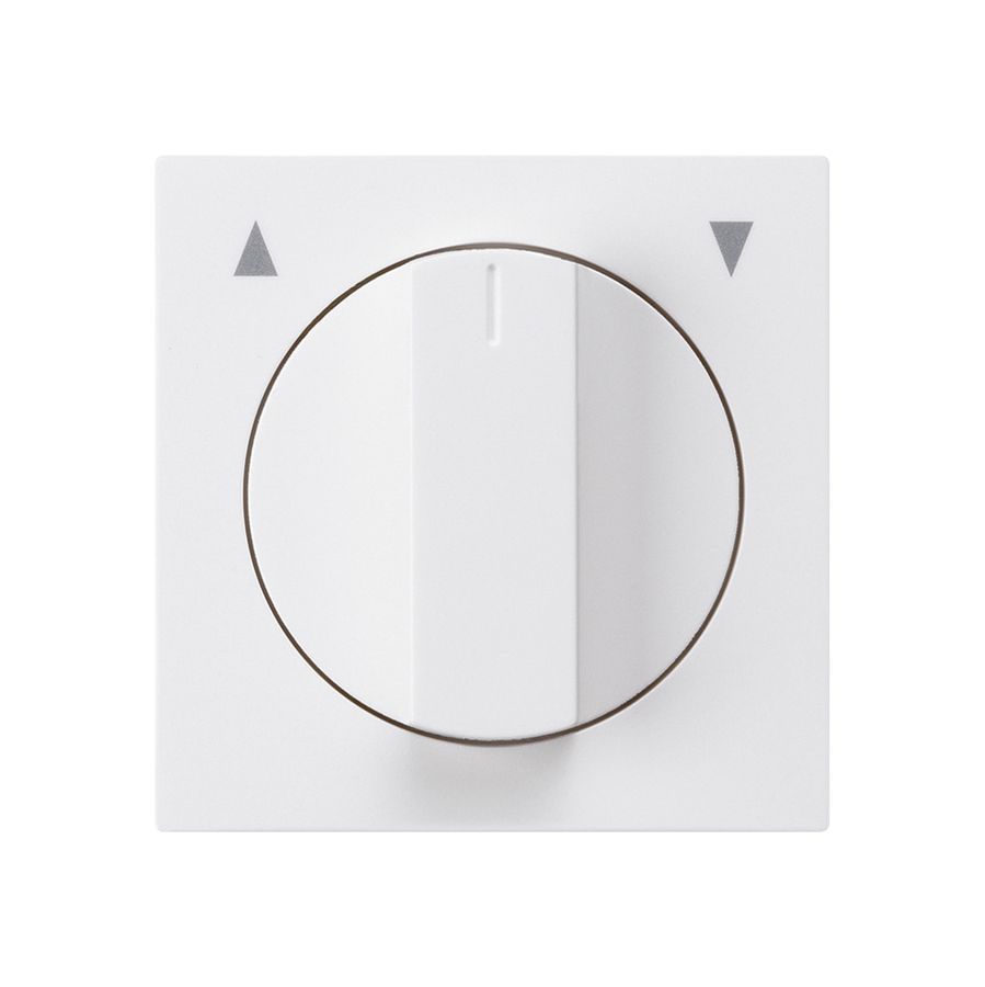 UP-Storendrehschalter/taster umschaltbar kallysto weiss