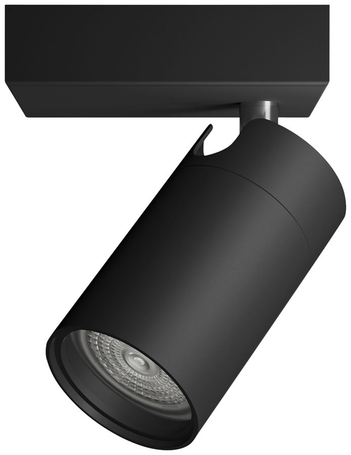 Spot Philips Idris GU10 1×5W IP44 109×100mm schwarz