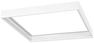 Anbaurahmen SLV PANEL 600 Stahl 600×600×63mm weiss