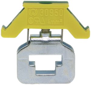 Borne pour barre collectrice Woertz 4mm² 6…10×27mm