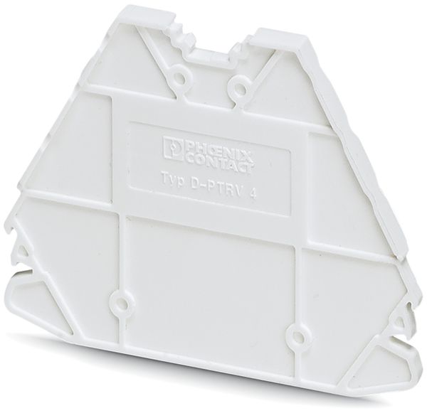 Abschlussdeckel D-PTRV 4 WH weiss