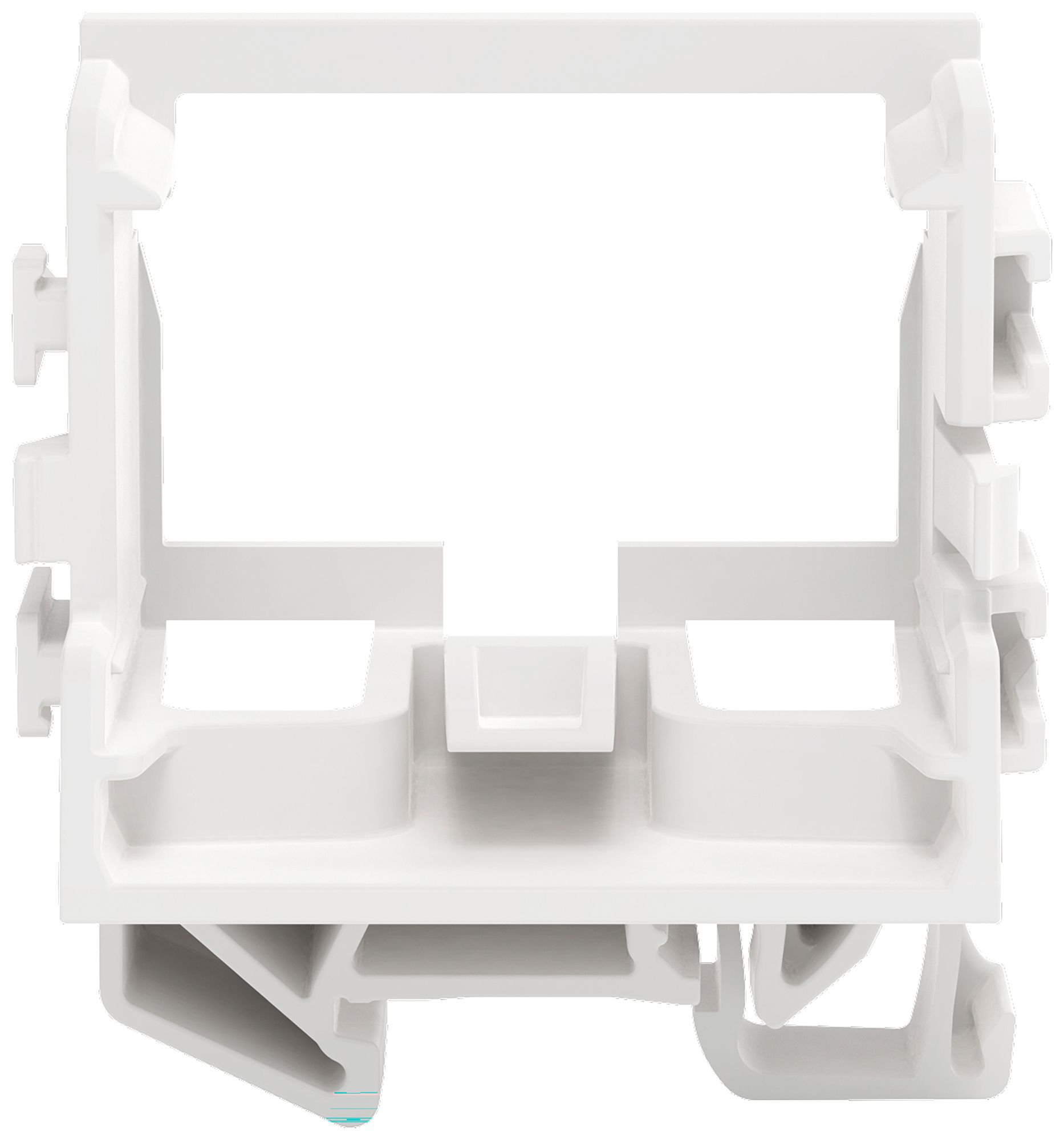 Befestigungsadapter WAGO o.Zugentlastung für 10×4mm² TH15 ws
