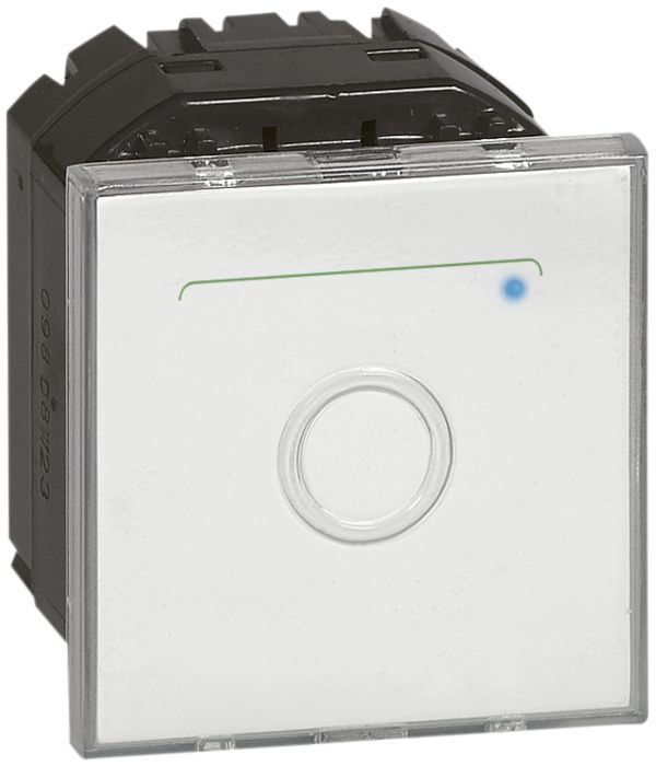 Interrupteur sensoriel INC MOS 1kW blanc 2modules