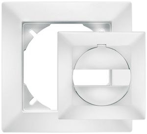 Abdeckung ESYLUX IP20-CH für PD 180/MD 180, weiss