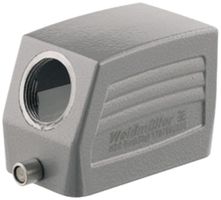 Boîtier pour fiche Weidmüller HDC 10B étrier lg.partie inf.grd.4 1×PG16 latéral