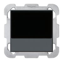 UP-Raumtemperaturregler kallysto B KNX s/e-link mit Tasten anthrazit