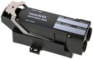 Scatola di raccordo Woertz per cavo piatto DALI IP 5×2.5+2×1.5mm² IP68 5P+bus