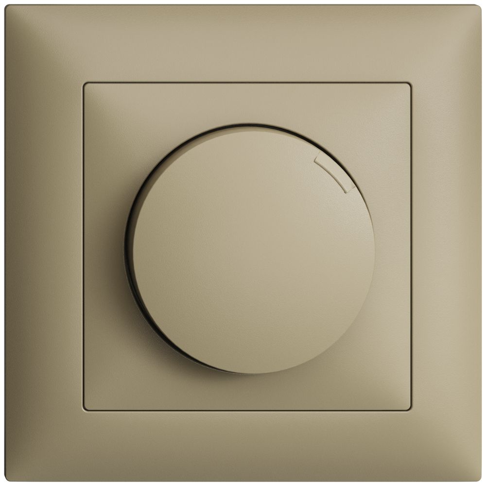 UP-Montageset EDIZIOdue zu Drehdimmer sand