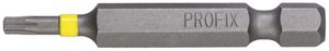 Bit Torx-Schraube PROFIX T10×50mm 1/4" Markierung gelb