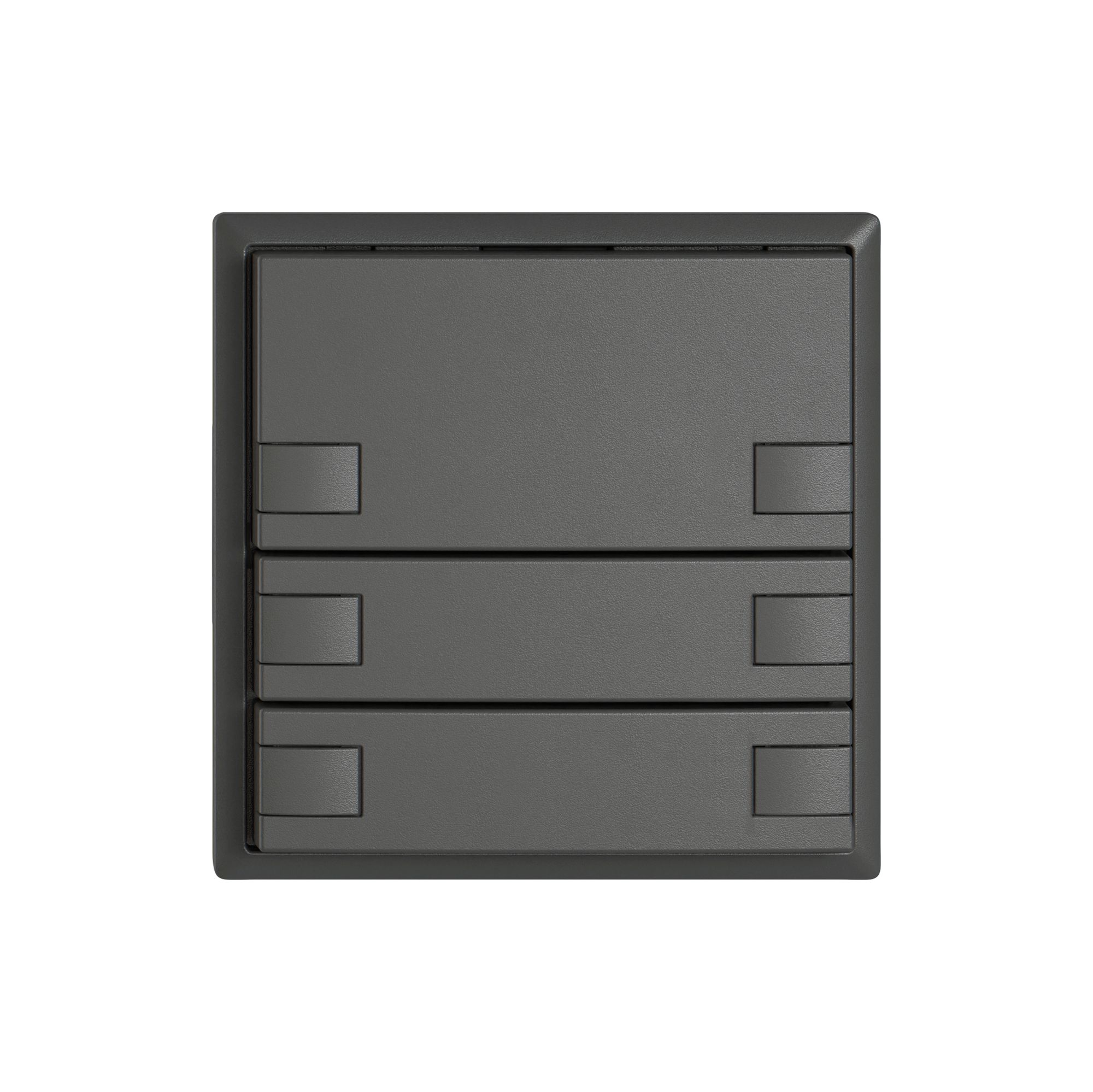 Universaltaster EDIZIO.liv UNI SNAPFIX® 12…48V o.LED 3× 2-Tbed.dgu