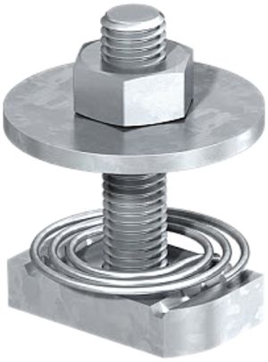 Vite a martello con molla Bettermann per barra profilata MS4121/4141 M10×30mm