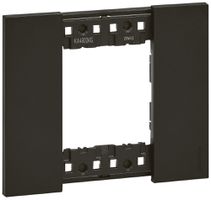 Telaio di copertura Living Now 2 moduli 102.5×86mm black