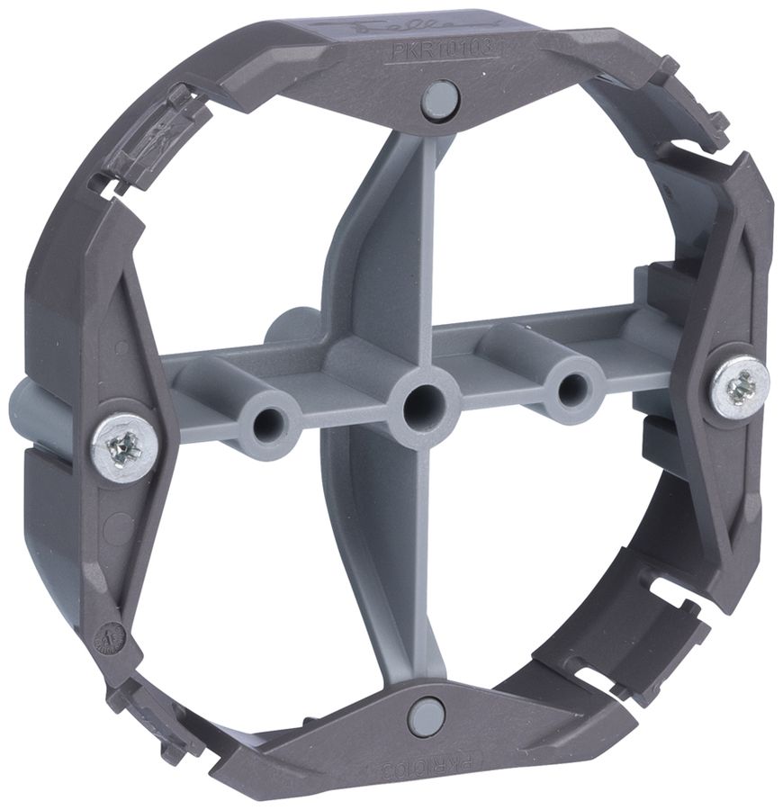 Adattatore R&M diritto per 4×CU/FO 60×60mm bianco