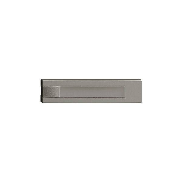 Touche 1/4 KNX/électron.s.LED+ pap.EDIZIOdue commande 1×gris foncé
