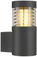 Wandleuchte SLV F-POL, E27 20W IP54 anthrazit