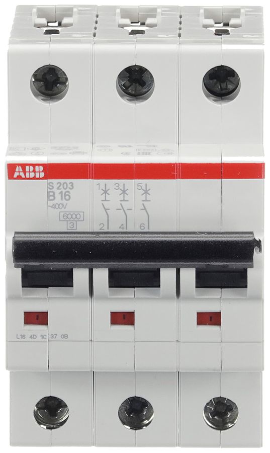 Disgiuntore ABB S203-B16 16A B 6kA