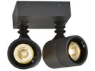 Applique SLV NEW MYRA WALL SPOT, 2×GU10 50W IP55 anthracite