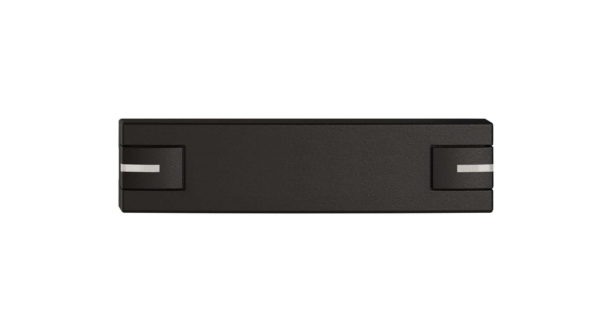 Poussoir 1/8 EDIZIO.liv SNAPFIX® p.KNX&UNI a.LED comm.à 2 touches no