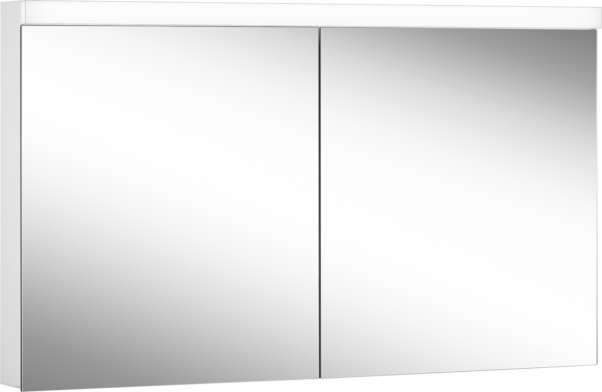 Armoire miroir Schneider LOP 140/2/LED, 3000K, blanc