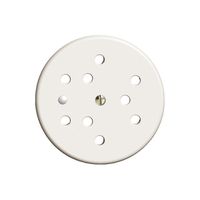 Frontscheibe FH 3×T12 weiss Ø58mm mit Linse