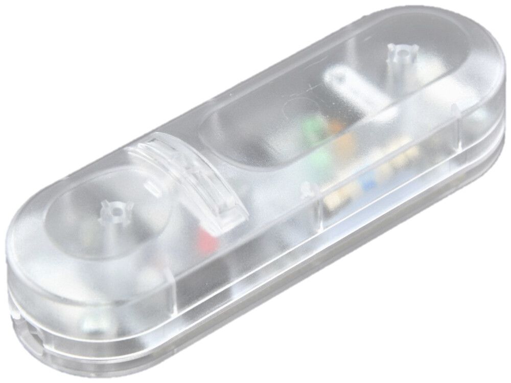 Universal-Schnur-Tastdimmer ELBRO 150W 97×31×28mm transparent