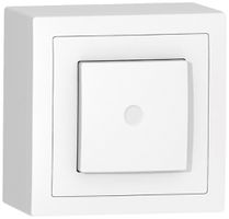 AP-Leuchtschalter SIDUS A 3/K weiss