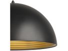 Pendelleuchte SLV FORCHINI M 40 AD1PH Si E27 1×40W DIM Ø400mm schwarz/gold