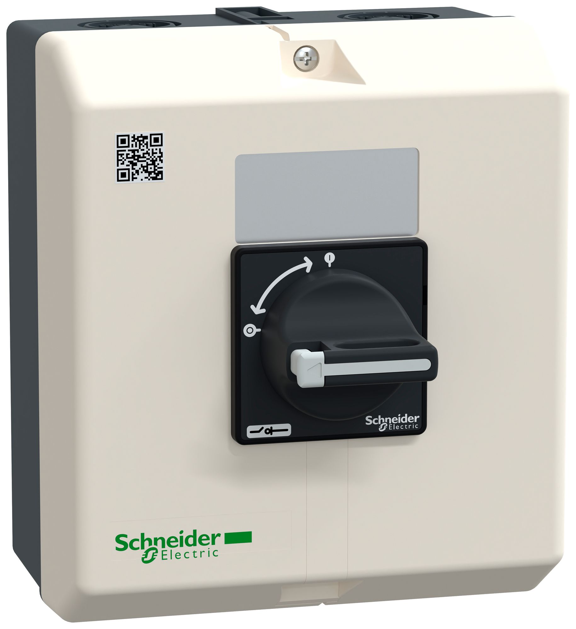 AP-Anlageschalter Schneider Electric Vario 50A 4P schwarz N-vorauseilend IP65