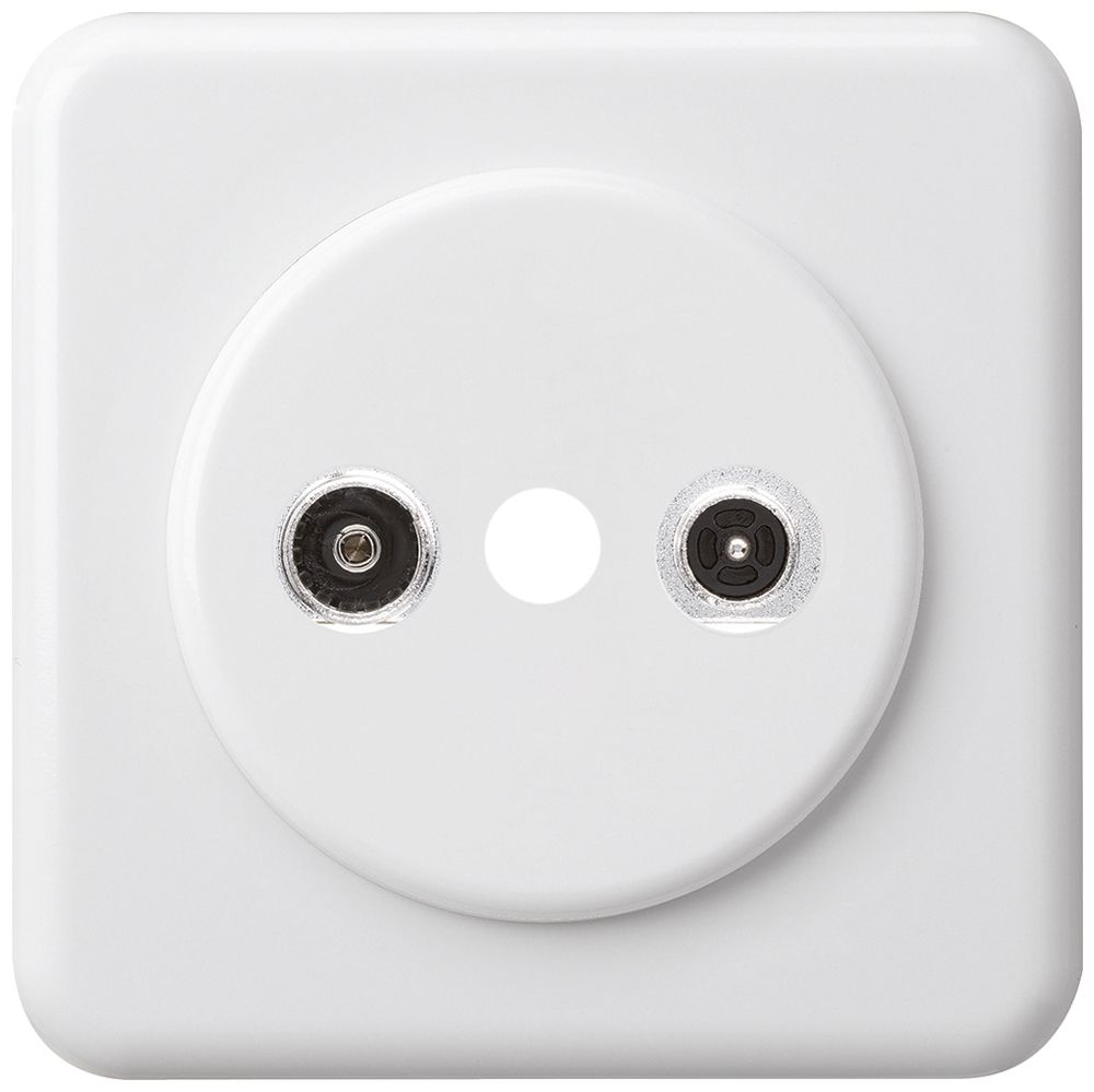 UP-Antennendose basico TV-R Bauart C 4dB 2GHz weiss