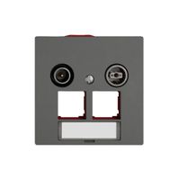 Multimediadose TV-R EDIZIO.liv SNAPFIX® EASYNET f.2×RJ45 S-One 19dB dgu