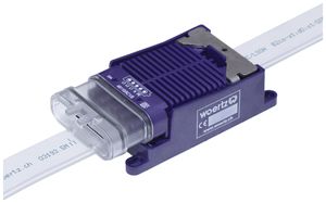 Boîte de raccordement rapide Woertz pour câble plat Power 5×2.5mm² IP68 5P C1