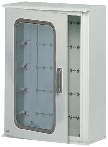 Coffret mural Hager Orion.Plus 111 modules 3 rangs 37UM 850×550×300mm gr