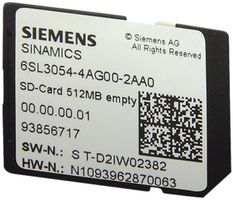 Software-Lizenz Siemens SINAMICS G120 Multikarte V4.7, SD-Card 512MB