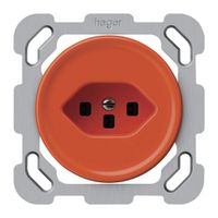 UP-Steckdose origin 1×Typ 23 16A 230V 77×77mm orange