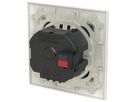 UP-Bedienelement ABB SIDUS touch B free@home mit BCU 1…4-fach weiss