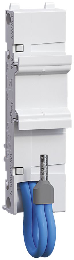 Universaladapter Hager uniway 27mm, 100A, 1P, N