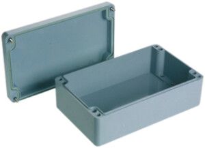 AP-Gehäuse Woertz PEs 260×160×90mm lichtgrau IP65 Lithos