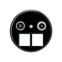 Multimediadose basico TV-R Bauart A 14dB 2GHz schwarz